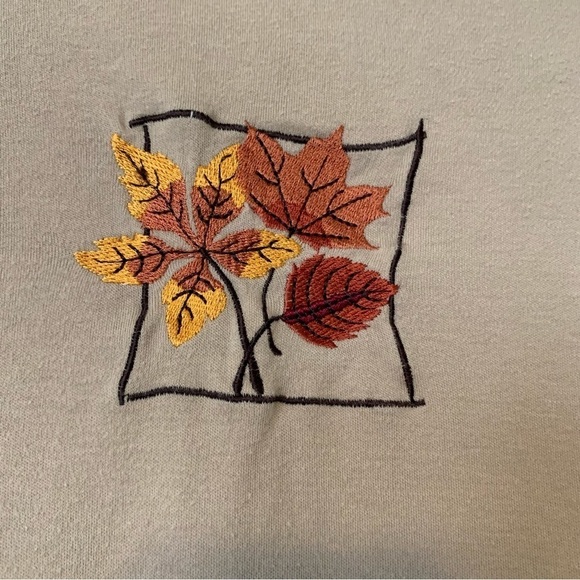 Mountain Lake Fall Leaves Top - Picture 6 of 6